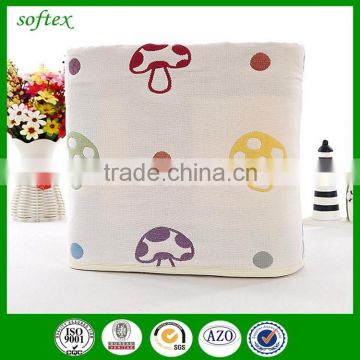 100% cotton jacquard bed sheet 150x200cm 350gsm