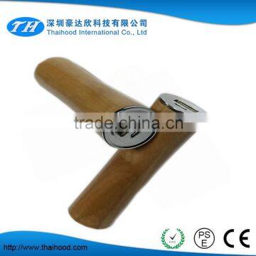 Wooden power bank USB charger power bank with certificate