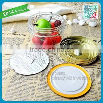 Hot sale food safe glass jars wholesale european food jar