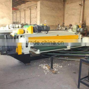 spindle less wood veneer peeling lathe machine, wood veneer production line