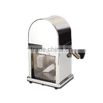 Stylish Luxury chrome-plated manual zinc alloy Ice Crusher