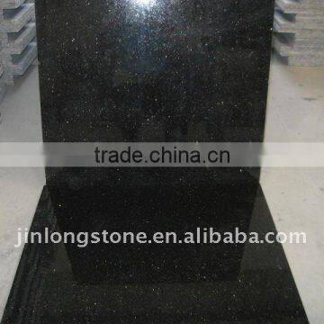 Black galaxy granite tiles