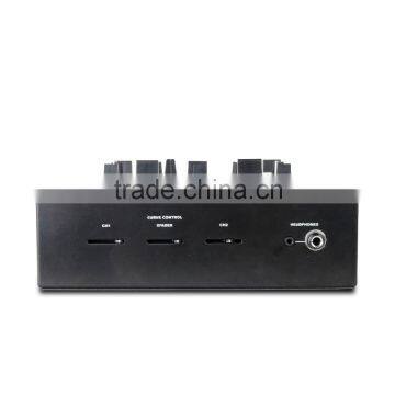 Laptop Mini Pocket DJ MUSIC Mixer Audio Player Balck&white Color Digital Mixer Console photo-3