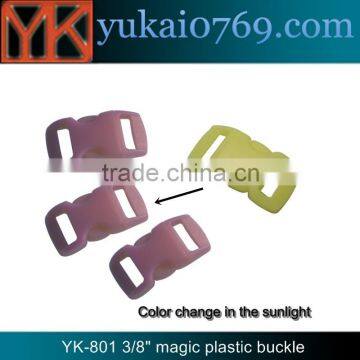 Yukai magic luggage belt buckle/plastic insert handbag buckle for bag