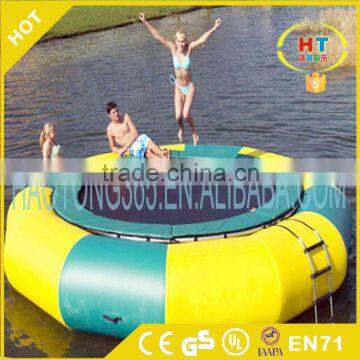 Inflatable Adult and Kid Bouncer Jumping Bed Water Park Floating Water Trampoline for Sale photo-4