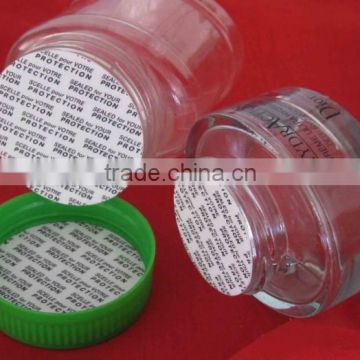 Bottle leakage proof self adhesive sealing liner