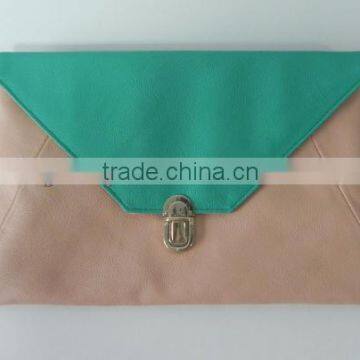 2015 fashion evening bag,lady clutch bag,pu envelope bag