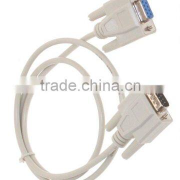 High quality DB9 cable male to female RS232 extension cable