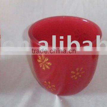 glass pot;glass flower pot;flower pot