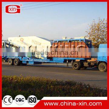 Xinxing brand mobile concrete mixing plants for sale