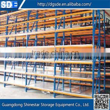 Hot sell delicate multicolor high density and heavy duty pallet racks warehouse