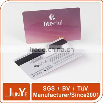 new arrival printing blank pvc card magnetic stripe plastic card                        
                                                Quality Choice