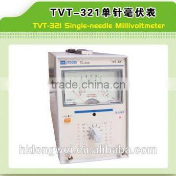 TVT-321 single Millivoltmeter 300V,single needle analog output,measured votlage from 1mV-300V in 12 steps