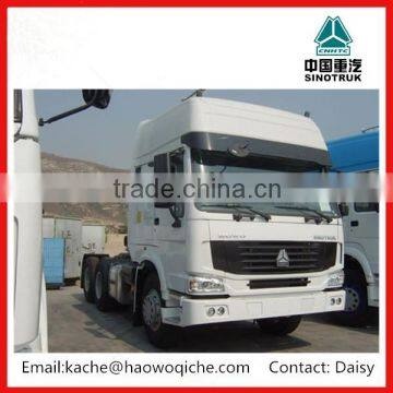 2016 New 80ton Sinotruk 371hp Howo 6x4 Tractor Truck for Ethiopia Market photo-3