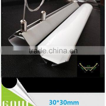 strip lights led aluminum profiles 30*30mm 1m,2m,3m available