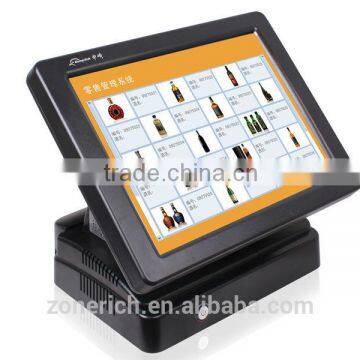 mini Touch POS Terminal with adjustable customer display ZQ-T9100