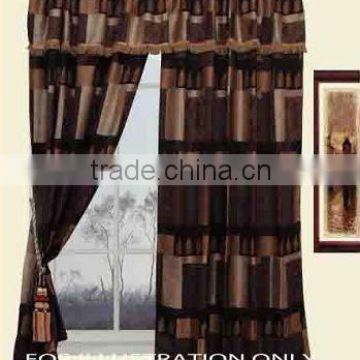 Jacquard curtains