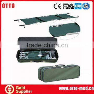 High Strength Aluminum Medical Foldaway Stretcher