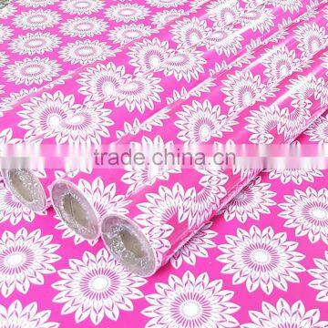 girls favorite decoration flower wrapping paper hot selling welcomed gift wrapping paper