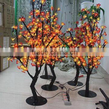 Multi-color 24V IP65 Led Cherry Blossom Tree with AC Transformer