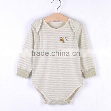 Spring& Autumn long sleeve baby romper cotton breathable infant suits