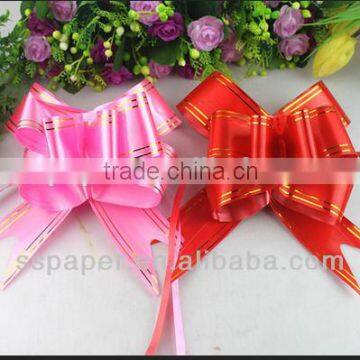 Hot Sell Poly Ribbon Star Bow Plastic Bow Tie for Gift photo-2