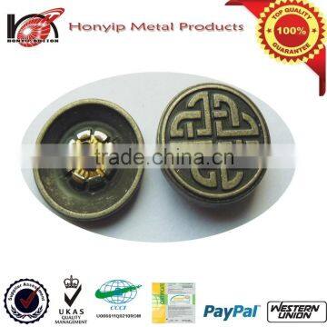 17mm new designed snap button with #484 bottom parts,press metal snap button