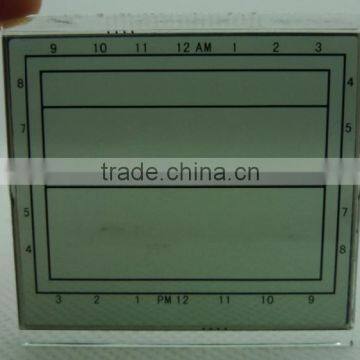 Bolong surface print silk print ink print lcd display with pins