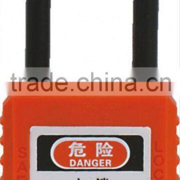 nylon shackle safety padlocks