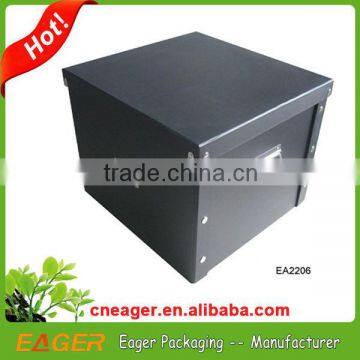 Cardboard & coated paper folding storage box