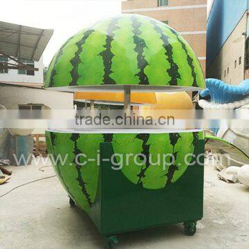 round kiosk/street food kiosk /Made in China fibreglass Kiosk