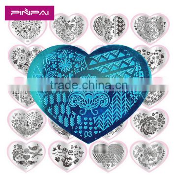 2016 New Nail Art Stamp Image Plate Template Print Polish Scraper Steel