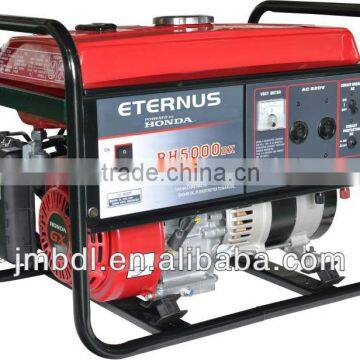 3 phase generator with Honda engine BHT5000