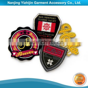 High quality fashion garment ready made patches