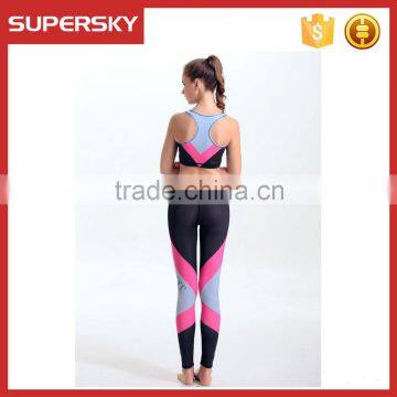 K-825 Active Fitness Yoga Wear For Women Sport Sublimation Print Leggings Pants