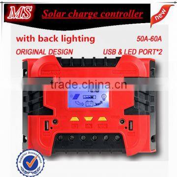 2016 Hot New Design 24v 50a Pwm Solar Power Charge Controller photo-2