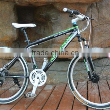 26"black steel moutain bicycle for hot sale