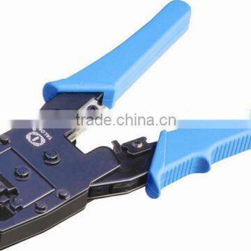 7.7" crimping modular plug 8P8C/RJ-45,6P6C/RJ-12,6P4C/RJ-11 &6P2C,4P4C & 4P2C Modular Plug Crimping, Stripping & Cutting Tool