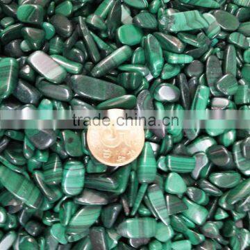 Natural Tumbled Malachite Stone Chips