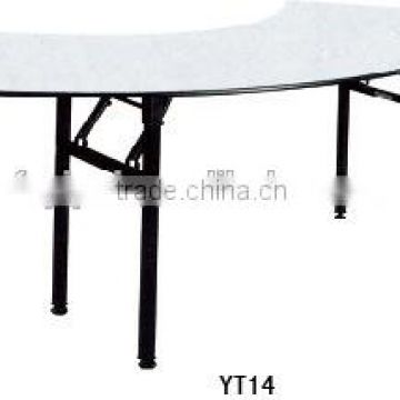 melamine top folding hotel banquet table YT14