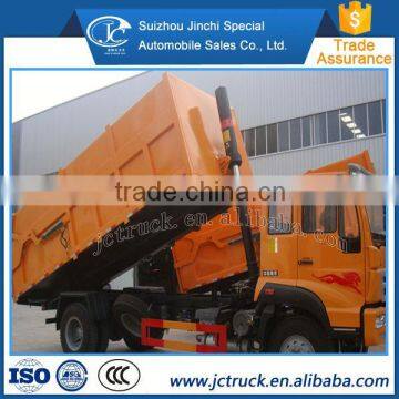 china city china howo 4x2 butt seam compression garbage truck of good price