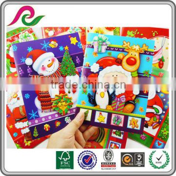 2016 christmas party favor greeting card musical greeting card