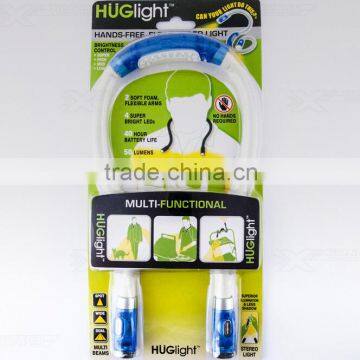 Flexible Hands Free Book Light Led Neck Hug Light photo-3