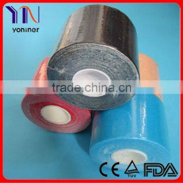 Kinesiology adhesive tape and sports tape manufacture CE FDA approved