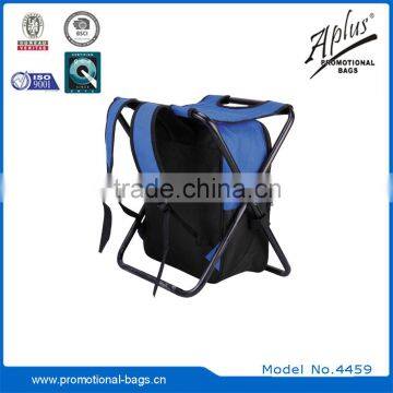 2016 cooler backpack bag with chair 4459#