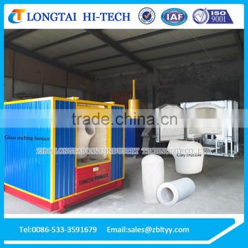 Electric Crucible Furnace for Glass Melting