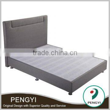 Fabric lift-up double bed frame /dark grey colour bedframe PY-9904C