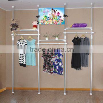 Huohua 2-3.5m Telescopic Aluminum Alloy Material Ceiling Mounted Clothes Drying Rack photo-3