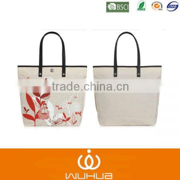 3D digtal tree polyester print women fashion tote bags