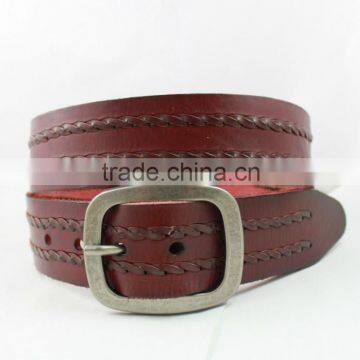 New Designed Unisex Geniune Leather Belt Waist Belt